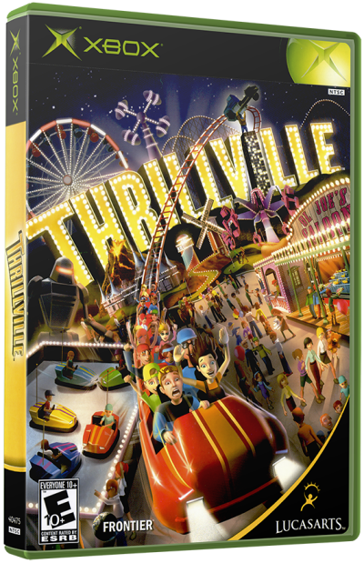 Thrillville (USA)3D boxes